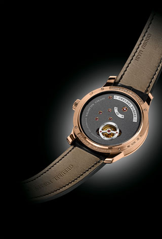 ساعة "دوبل بلانسييه" من Greubel Forsey: تصميم أنيق