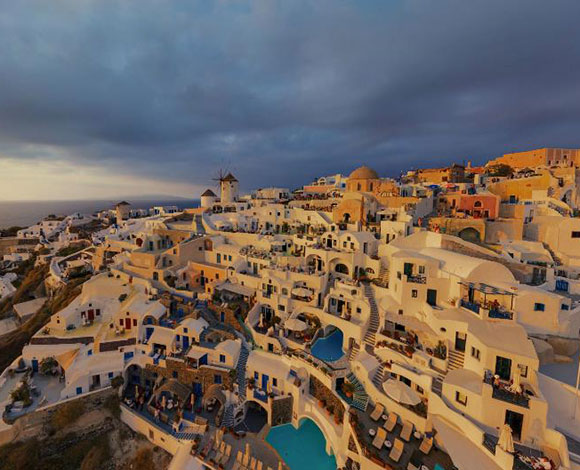 سانتوريني اليونانية في أجمل صورها