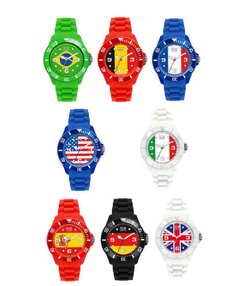 "Ice-Watch" تطلق ساعاتها الخاصة بمونديال البرازيل