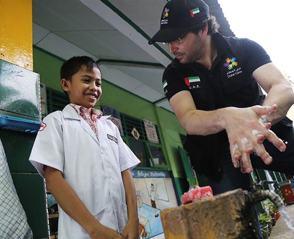 دبي العطاء تختتم برامج "توفير المياه والمرافق الصحية والنظافة المدرسية"