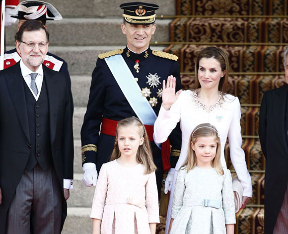 حفل تنصيب الامير فيليب ملكاً على اسبانيا 