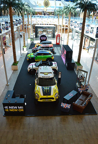 MINI تضفي أجواء التشويق على مارينا مول أبوظبي