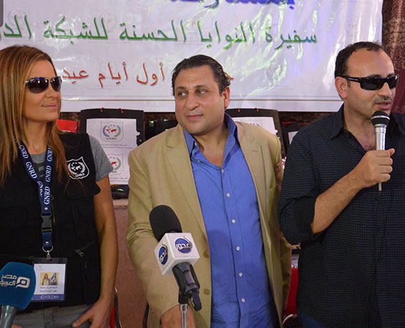 كارول سماحة تدشن حملة لتطوير العشوائيات في مصر