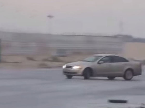تفحيط كابرس في المطر... بالفيديو