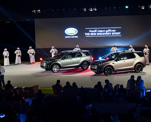 لاند روفر ديسكڤري سبورت تنطلق في ابوظبي: تصميم عصري جديد