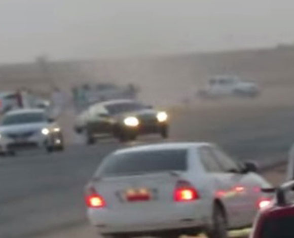حادث تفحيط عنيف وفوضى عارمة في السعودية... بالفيديو