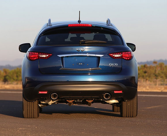 ‘إنفينيتيQX70‘ على استعداد كامل للطرق الوعرة