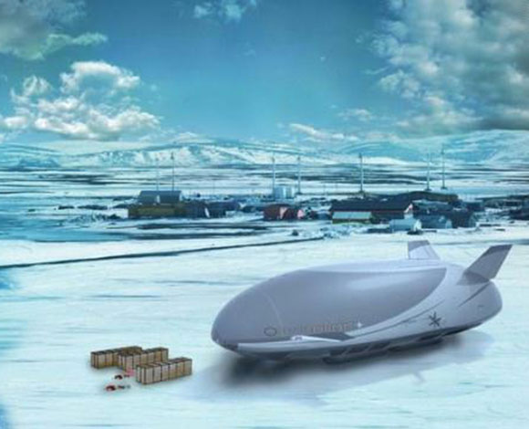 منطاد سيغير مستقبل الشحن الجوي في العالم ليتحول الى يخت طائر