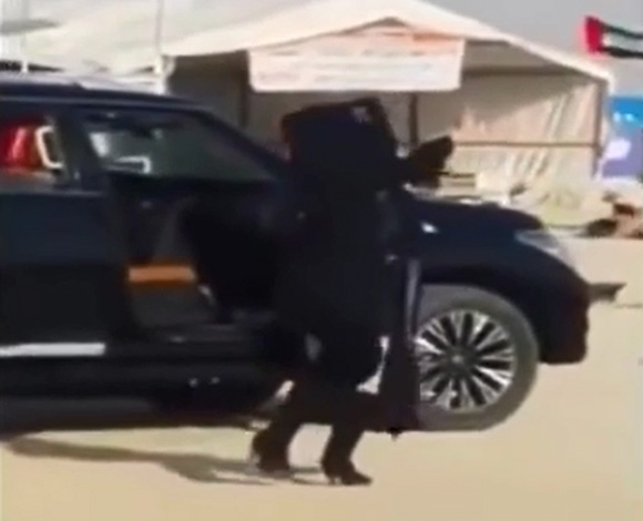 بالفيديو: فتاة خليجية ترقص في منتصف الطريق العام
