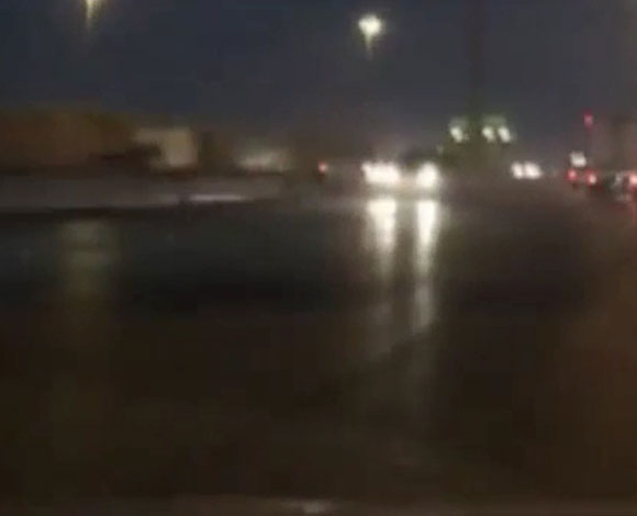 بالفيديو-  أغرب حادث مروري في السعودية