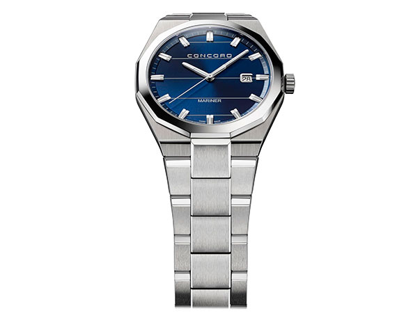 Concord تعكس درجات الأزرق في هذا الموسم مع ساعة Mariner Gent Cobalt Blue Dial