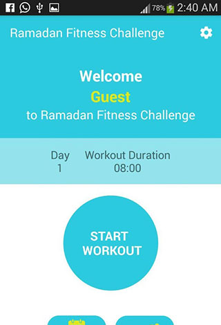 حافظ على لياقتك من خلال تطبيق Ramadan Fitness Challenge