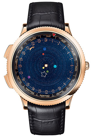 ساعات Midnight Planetarium الفلكية من "فان كليف آند أربلز"