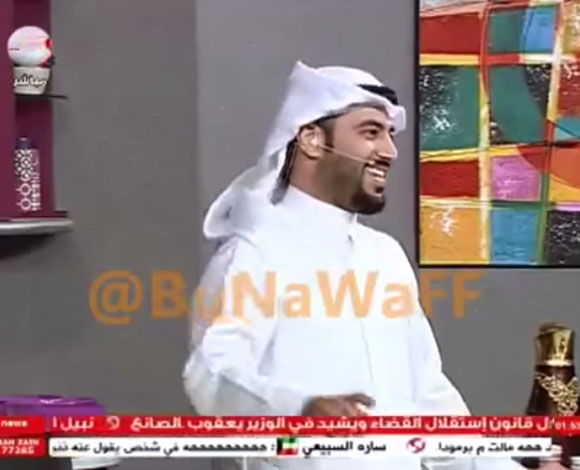 بالفيديو- مذيعة كويتية تتلقى عرضي زواج على الهواء