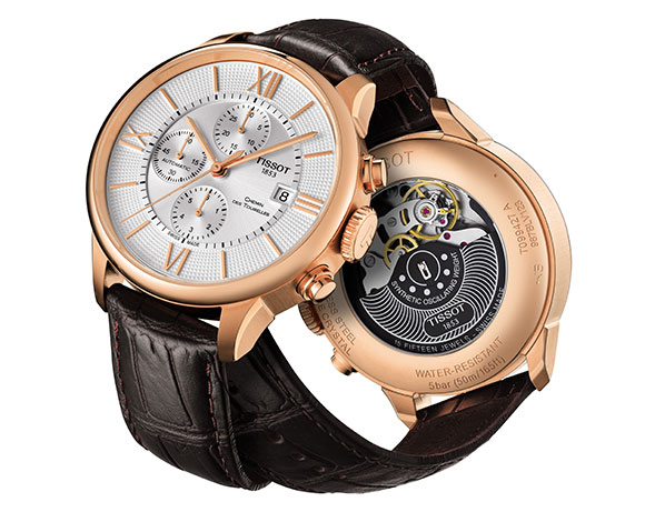 Tissot Chemin des Tourelles صناعة ساعات تاريخية