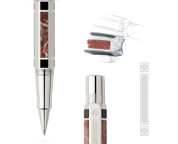 Graf von Faber-Castell تطرح قلم حبر مصنوعاً من الذهب