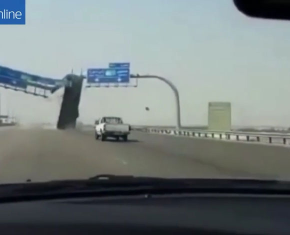 بالفيديو: شاحنة "مجنونة" في السعودية ... فماذا فعلت؟