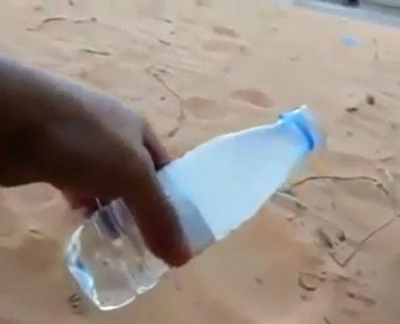 بالفيديو- عندما تتتجمد المياه في السعودية