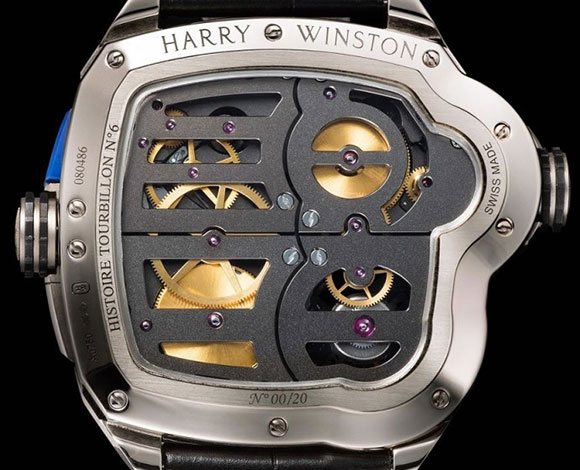 ساعة Histoire De Tourbillon 6... إبداع من علامة هاري وينستون