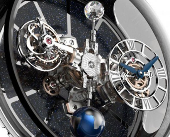 إطلاق ساعة  Astronomia Gravitational Triple Axis Tourbillon