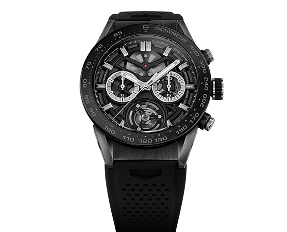 TAG Heuer CARRERA Heuer-02T: كرونوغراف أوتوماتيكي مزود بتوربيون حاصل على شهادة COSC‏