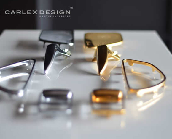 Carlex Design تضيف لمسات ذهبية لمرسيدس بينز  S63 AMG