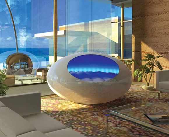سرير Tranquility Pod مفهوم جديد للنوم والاسترخاء 