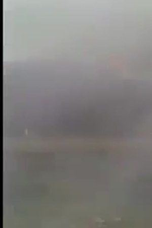 عين الحسود نصيب صاحب استراحة فتحرقها بالكامل