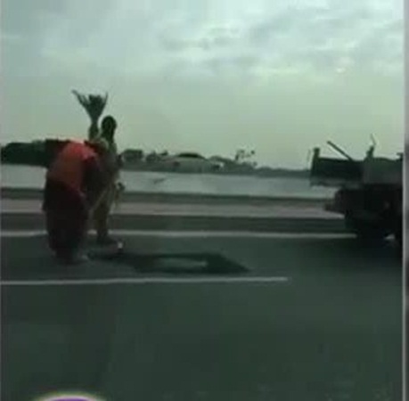 فيديو لشوارع جدة قبل زيارة الأمير خالد الفيصل