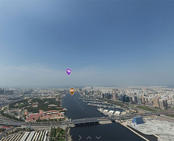 "دبي 360" الإبداع السينمائي لمعالم مدينة دبي... بالصور