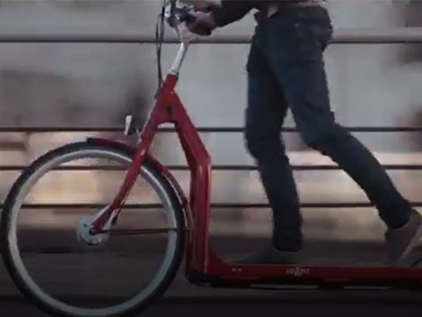 اختراع مذهل .. مزيج من الدراجة والسير .. فيديو