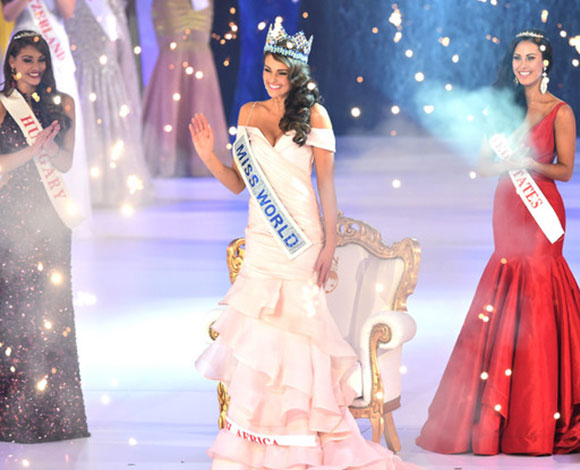 ملكة جمال العالم لعام 2014 ... رولن ستروس ملكة جمال جنوب إفريقيا