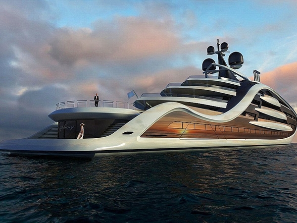 أغلى يخت في العالم .. قد لا يصبح حقيقة