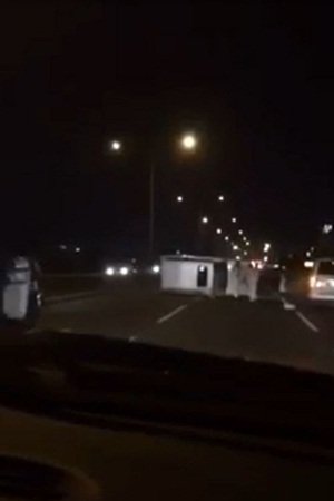 التفحيط كاد يحول ليلة الزفاف إلى مأتم .. فيديو