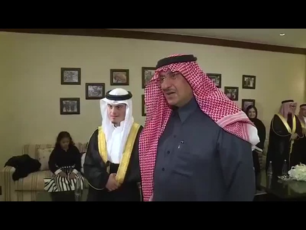 شاهد رد فعل ولي العهد على شاب مصاب بمتلازمة داون والعلاقة بنادي النصر