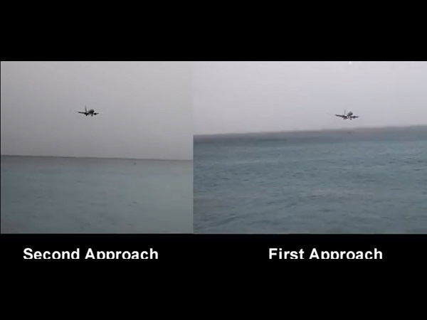 شاهد فشل طائرة في الهبوط في أخطر مطار في العالم