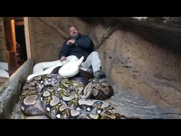 يقتحم جحر الثعابين .. فما الذي وجده