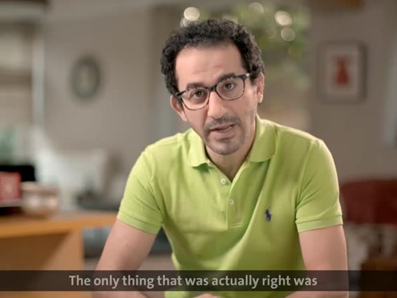 اضغط لمشاهدة الفيديو: أحمد حلمي يتحدث عن تعرضه للتنمر في طفولته!