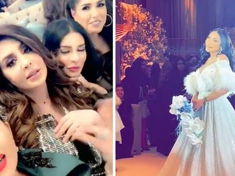 اضغط لمشاهدة الفيديو: حفل تخرج الفنانة الكويتية أحلام حسن أشبه بحفلات الزفاف!