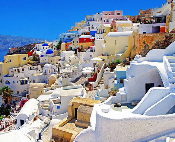 سانتوريني اليونانية في أجمل صورها