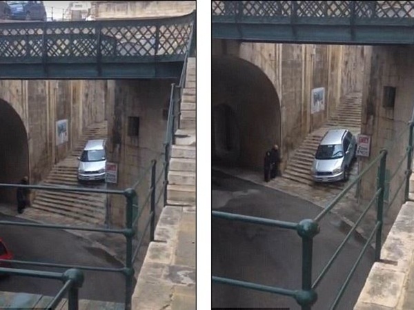 شاهد ماذا فعلت هذه الميني فان كي تتفادى الزحام