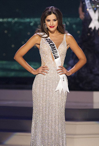 أجمل نساء العالم تفوز بلقب ملكة جمال الكون ... الكولومبية بولينا فيغا