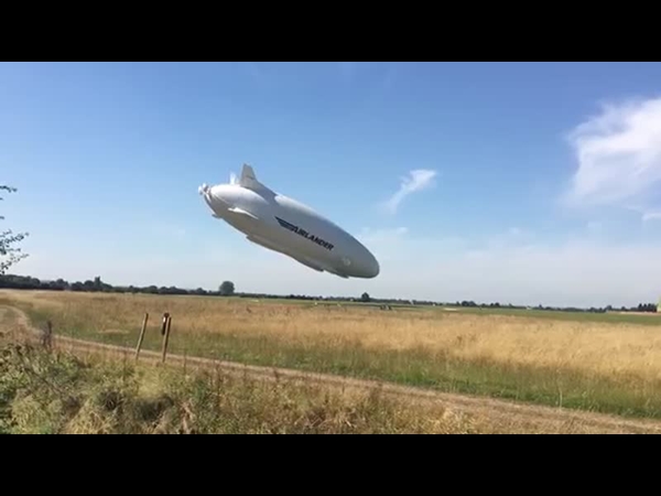 بالفيديو .. سقوط إير لاندر أكبر طائرة في العالم في الاختبار الثاني للإقلاع بها