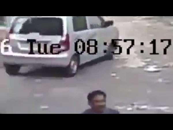 شاهد كيف أنقذتها عثرتها من الموت المحقق