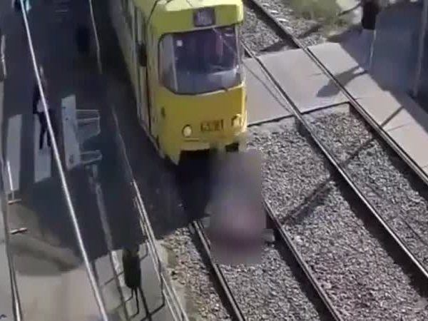 بالفيديو .. هاتف جوال يتسبب في دهس هذه السيدة