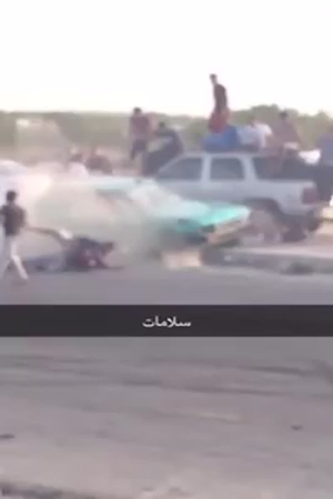 بالفيديو .. إصابة 4 شباب بالقطيف بسبب التفحيط