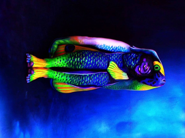 شاهد هذا الإبداع في الفن .. باستخدام الأشخاص