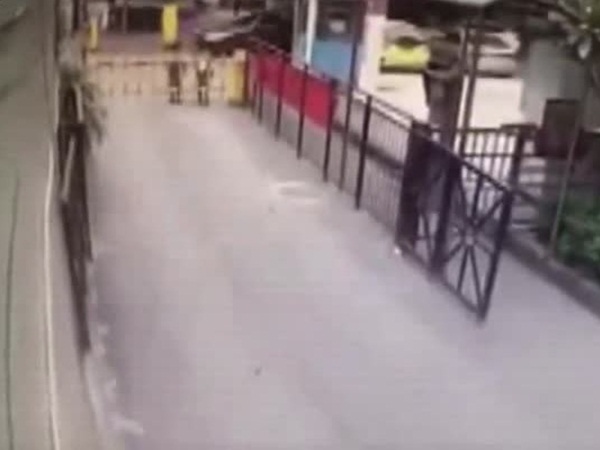 فيديو .. حادث أليم لرأس طفل