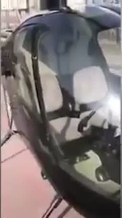 فيديو لطفل يصل المدرسة بمروحية يثير الغضب