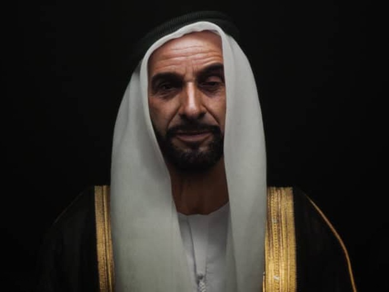 تقنية الهولوغرام تعيد الشيخ زايد بن آل نهيان للحياة في مئويته!